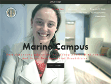 Tablet Screenshot of marinocampus.org